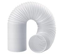 Hopbucan Exhaust Hose 130 mm, Exhaust Hose for Air Conditioning, PVC, Air Conditioning Pipe, Ventilation Hose, Retractable 2 m