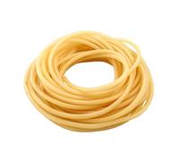 Hopbucan Natural Latex Rubber Tube 33Ft Elastic Industrial Rubber Tubing for Home Hospital Laboratory 6mm x 9mm