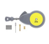 Hopbucan Rotape Tape Measure Compass with 10 Pencil Leads, Measuring Beam Compass for Drawing Circles and Tape Measure