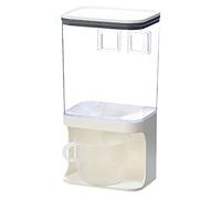 Hopbucan Wall-Mounted Dry Food Dispenser, Cereal Dispenser,Storage Cereal Container, for Cereal,Rice Containers C