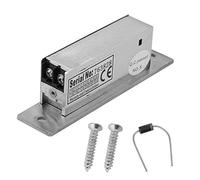Hopcd Electric Strike Door Lock DC 12V Adjustable Narrow-Type Mortise Mounted Security Lock NC/NO Dual Unlock Mode Door Access Control for Stainless Steel, Steel, Wooden Doors