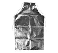 Hopcd Heat Resistant Apron, 1000 Degree High Temperature BBQ Apron, Heat Resistant Aluminum Apron for Kitchen/BBQ/Kitchen