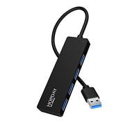 HOPDAY USB 3.0 Hub, 4 Port Ultra Slim USB Hub, USB 3.0 Adapter for MacBook, iMac Pro, Surface, DELL, HP Laptop USB Hub