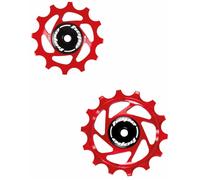Hope 12/14 Tooth Jockey Wheels - Red