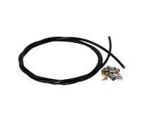 Hope Brake Hose Including 90 & Straight Connectors Black