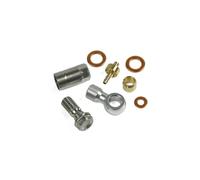 Hope 90° Hose Connector Complete Kit - (For 5mm Black and Braided Hoses)