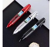 Hope AK007 Mini Pen Mobile Phone Dual Sims Dual Standby Bluetooth Unlocked Small Cellphone Camera Flashlight Recording (Silver)