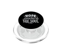Hope Anchors the Soul Christian Faith Inspirational PopSockets PopGrip for MagSafe