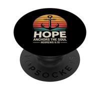 Hope Anchors The Soul Hebrews 6:19 Christian Bible Verse PopSockets Adhesive PopGrip