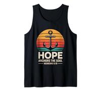 Hope Anchors The Soul Hebrews 6:19 Christian Bible Verse Tank Top