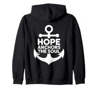 Hope Anchors The Soul Zip Hoodie