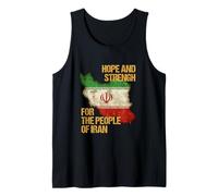 Hope and Strength for The People of Iran - Persian Freedom Tank Top