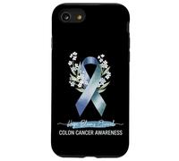 Hope Blooms Eternal Colon Cancer Awareness Case for iPhone SE (2020) / 7/8