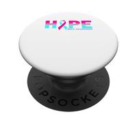 Hope BRCA Awareness Breast Cancer Pink Ribbon PopSockets Adhesive PopGrip