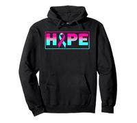 Hope BRCA Awareness Breast Cancer Pink Ribbon Pullover Hoodie