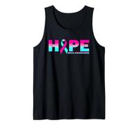 Hope BRCA Awareness Breast Cancer Pink Ribbon Tank Top