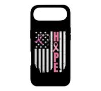 Hope Breast Cancer Awareness American Flag Case for iPhone Air