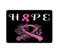 Hope Breast Cancer Awareness Hanging Metal Tin Sign Vintage Entryway Wall Art Plaques Breast Cancer Survivor Gifts for Women Room Decor for Men Garage Signs for Gate Laundry Garage 10x14 Inch