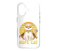 Hope Cat Scottish Fold Yellow Ribbon Childhood Cancer Help Case for iPhone 17