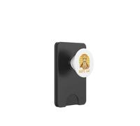 Hope Cat Selkirk Rex Yellow Ribbon Childhood Cancer Support PopSockets PopWallet for MagSafe