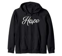 Hope Christmas Jesus Savior Born Manger Nativity Bethlehem Zip Hoodie