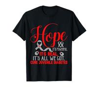 Hope Cure Juvenile Diabetes Awareness T-Shirt