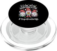 Hope Dealer Gnome Everything Is Fine Funny Christmas PopSockets PopGrip for MagSafe