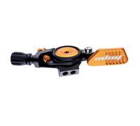 Hope Dropper Post Lever in Black and Orange one size
