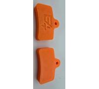 Hope E4 RX4+ Caliper Bleed Block - 3D Printed Brake Bleeding Tool (Yellow)