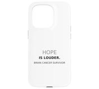 Hope Echoes Through Brave Hearts Case for iPhone 15 Pro