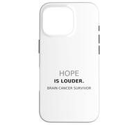 Hope Echoes Through Brave Hearts Case for iPhone 16 Pro