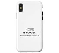 Hope Echoes Through Brave Hearts Case for iPhone X/XS