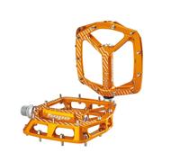 Hope F22 Flat Mountain Bike Pedals in Orange one size