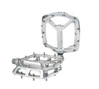 Hope F22 Flat Mountain Bike Pedals in Silver one size