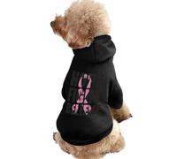 Hope Fight Believe - Breast Cancer Dog Clothes Short Sleeve Pet Hoodie Cute Cat Costume Jacket Tee for Small Dogs M