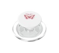 Hope Fight Pink Ribbon Breast Cancer Shirt PopSockets PopGrip for MagSafe