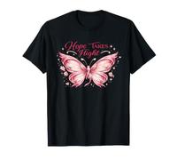 Hope Fight Pink Ribbon Breast Cancer Shirt T-Shirt