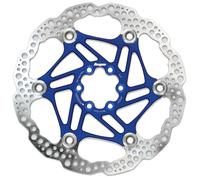 Hope Floating Rotor - Colour: Blue - Size: 160mm - Fitment: 6 Bolt