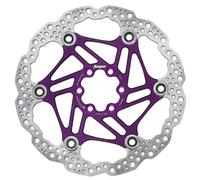 Hope Floating Rotor - Purple / 220mm / 6 Bolt Purple