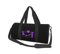 Hope for a Cure Domestic Violence Awareness Convertible Garment Bag with Shoulder Strap Carry on Garment Duffel Bag for Men Women Rolling Foldable for Travel Luggage Bags