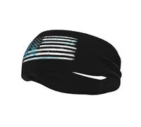 Hope for A Cure PTSD Awareness Headbands Men Women Non Slip Wicking Sports Sweatband for Gym Basketball Yoga Hairbands