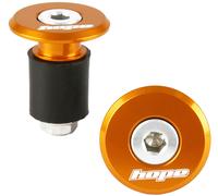Hope Grip Doctor Cycling Bar End Plugs - Orange, Pair