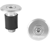 Hope Grip Doctor Handlebar Plugs in Silver one size