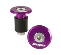 Hope Grip Doctor Cycling Bar End Plugs - Purple, Pair