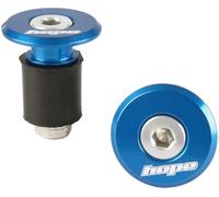 Hope Grip Doctor Cycling Bar End Plugs - Blue, Pair