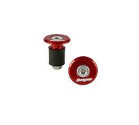 Hope Grip Doctor Cycling Bar End Plugs - Red, Pair