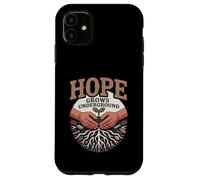 Hope Grows Underground Gardener Activist Community Case for iPhone 11