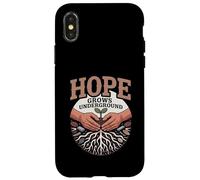 Hope Grows Underground Gardener Activist Community Case for iPhone X/XS
