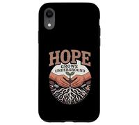 Hope Grows Underground Gardener Activist Community Case for iPhone XR