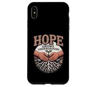 Hope Grows Underground Gardener Activist Community Case for iPhone XS Max